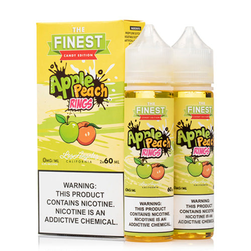 Finest (LIQ FB)(120mL; 60mL x2) Sweet & Sour  -  Qty per pack 1 Apple Peach Sour 00mg