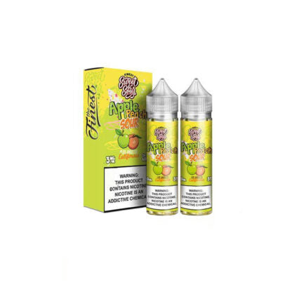 Finest (LIQ FB)(120mL; 60mL x2) Sweet & Sour  -  Qty per pack 1 Apple Peach Sour 00mg