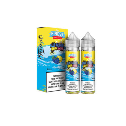 Finest (LIQ FB)(120mL; 60mL x2) Sweet & Sour  -  Qty per pack 1 Blueberries Lemon Swirl 00mg