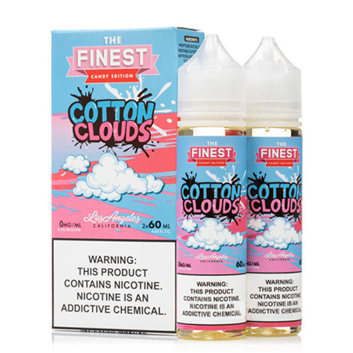 Finest (LIQ FB)(120mL; 60mL x2) Sweet & Sour  -  Qty per pack 1 Cotton Clouds 00mg