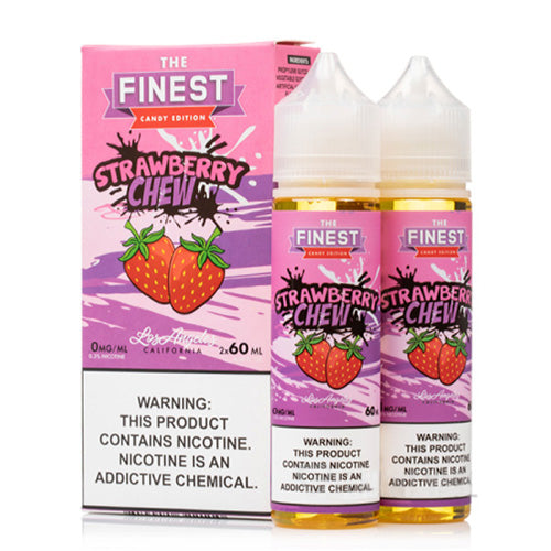 Finest (LIQ FB)(120mL; 60mL x2) Sweet & Sour  -  Qty per pack 1 Strawberry Chew 00mg