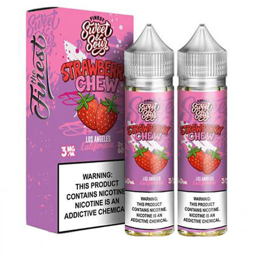 Finest (LIQ FB)(120mL; 60mL x2) Sweet & Sour  -  Qty per pack 1 Strawberry Chew 03mg