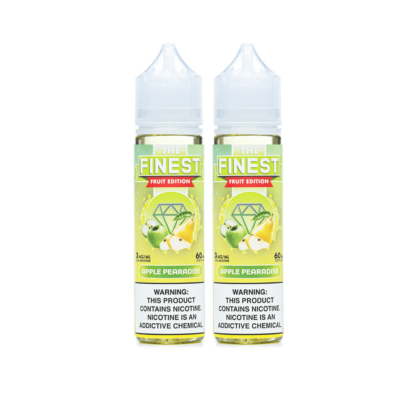 Finest (LIQ FB)(120mL; 60mL x2) Fruit  -  Qty per pack 1 Apple Pearadise 00mg