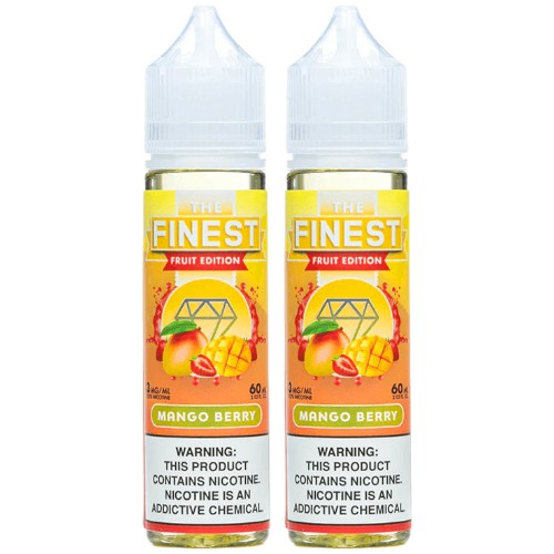 Finest (LIQ FB)(120mL; 60mL x2) Fruit  -  Qty per pack 1 Mango Berry 06mg