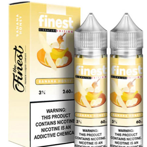 Finest (LIQ FB)(120mL; 60mL x2) Signature Edt.  -  Qty per pack 1 Banana Honey 03mg