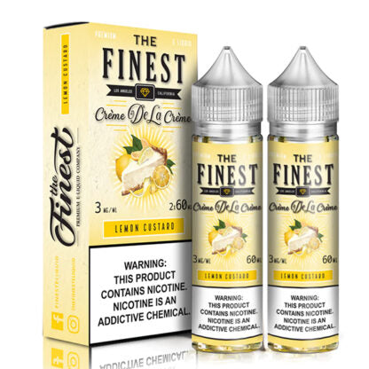 Finest (LIQ FB)(120mL; 60mL x2) CDLC  -  Qty per pack 1 Lemon Custard 00mg