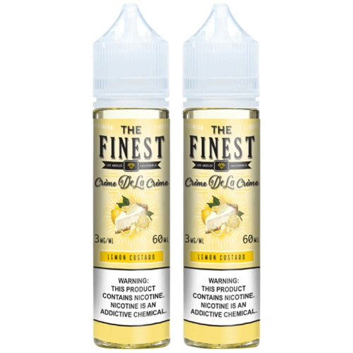 Finest (LIQ FB)(120mL; 60mL x2) CDLC  -  Qty per pack 1 Lemon Custard 03mg