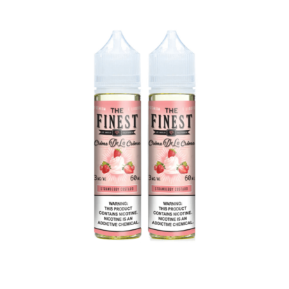 Finest (LIQ FB)(120mL; 60mL x2) CDLC  -  Qty per pack 1 Strawberry Custard 00mg