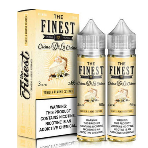 Finest (LIQ FB)(120mL; 60mL x2) CDLC  -  Qty per pack 1 Vanilla Almond Custard 00mg