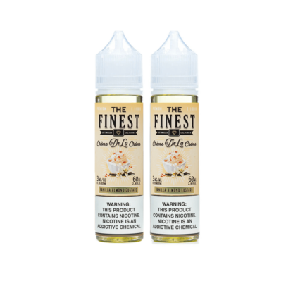 Finest (LIQ FB)(120mL; 60mL x2) CDLC  -  Qty per pack 1 Vanilla Almond Custard 00mg