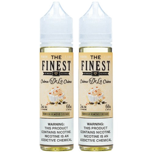 Finest (LIQ FB)(120mL; 60mL x2) CDLC  -  Qty per pack 1 Vanilla Almond Custard 03mg