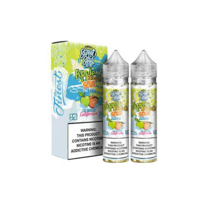 Finest (LIQ FB)(120mL; 60mL x2) Sweet & Sour  -  Qty per pack 1 Apple Peach Sour on Ice 00mg