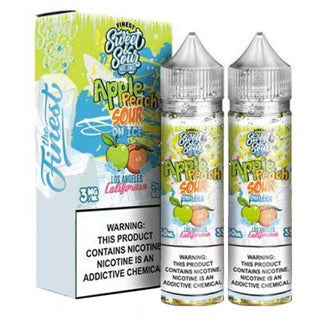 Finest (LIQ FB)(120mL; 60mL x2) Sweet & Sour  -  Qty per pack 1 Apple Peach Sour on Ice 03mg