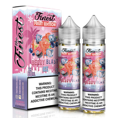 Finest (LIQ FB)(120mL; 60mL x2) Fruit  -  Qty per pack 1 Berry Blast on Ice 00mg