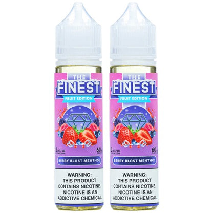 Finest (LIQ FB)(120mL; 60mL x2) Fruit  -  Qty per pack 1 Berry Blast on Ice 03mg