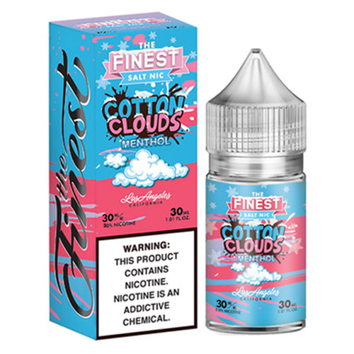 Finest (LIQ Salt)(30mL)  -  Qty per pack 1 Cotton Clouds 30mg