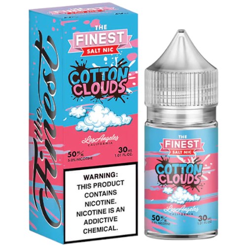 Finest (LIQ Salt)(30mL)  -  Qty per pack 1 Cotton Clouds 50mg