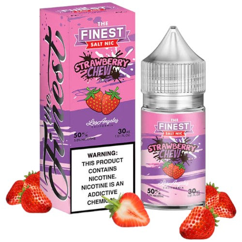 Finest (LIQ Salt)(30mL)  -  Qty per pack 1 Strawberry Chew 50mg