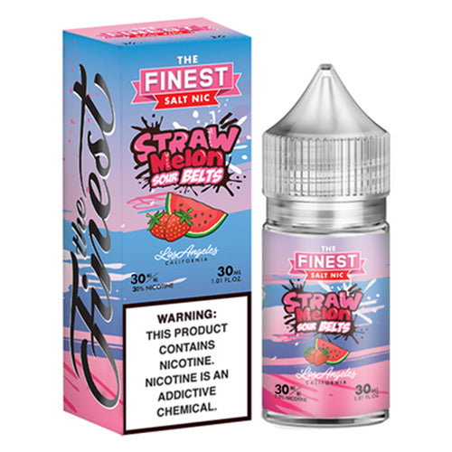 Finest (LIQ Salt)(30mL)  -  Qty per pack 1 Straw Melon Sour 30mg