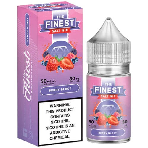 Finest (LIQ Salt)(30mL)  -  Qty per pack 1 Berry Blast 50mg