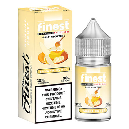 Finest (LIQ Salt)(30mL)  -  Qty per pack 1 Banana Honey 30mg