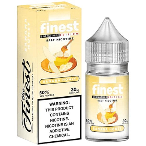 Finest (LIQ Salt)(30mL)  -  Qty per pack 1 Banana Honey 50mg