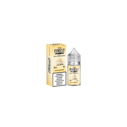 Finest (LIQ Salt)(30mL)  -  Qty per pack 1 Vanilla Almond Custard 30mg