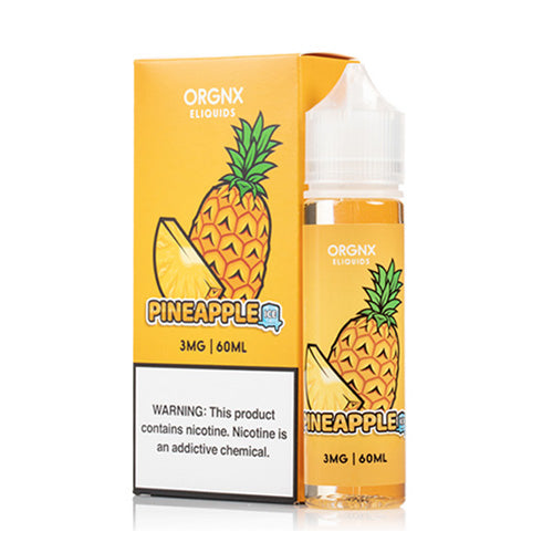 ORGNX (LIQ FB)(60mL)  -  Qty per pack 1 Pineapple Ice 00mg