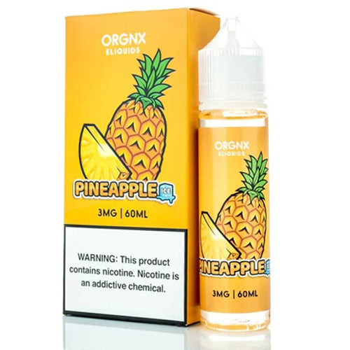 ORGNX (LIQ FB)(60mL)  -  Qty per pack 1 Pineapple Ice 03mg