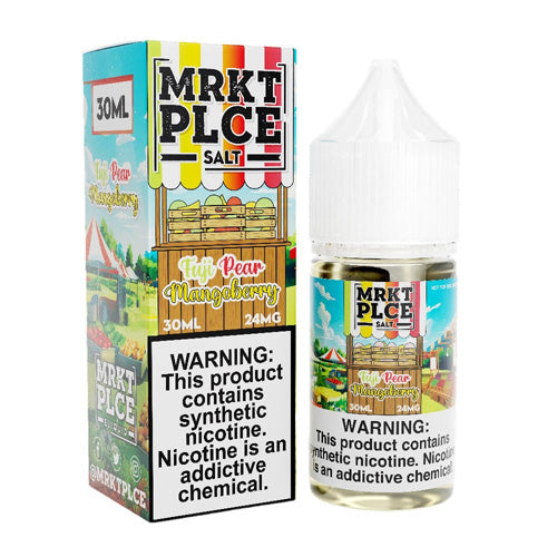 MRKT PLCE (LIQ Salt)(30mL)  -  Qty per pack 1 Fuji Pear Mangoberry 24mg