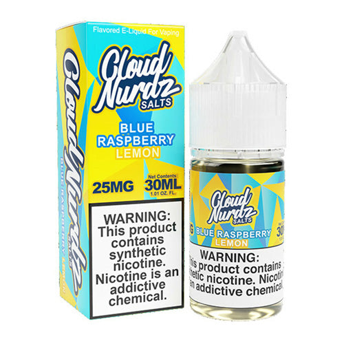 Cloud Nurdz (LIQ Salt)(30mL) TF-Nic  -  Qty per pack 1 Blue Razz Lemon 25mg