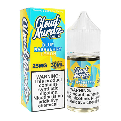 Cloud Nurdz (LIQ Salt)(30mL) TF-Nic  -  Qty per pack 1 Blue Razz Lemon 50mg