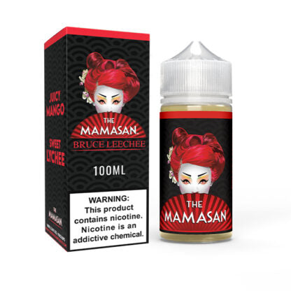 Mamasan (LIQ FB)(100mL)  -  Qty per pack 1 Bruce Leechee (Mango Lychee) 06mg