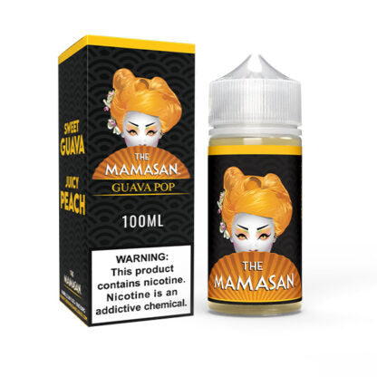 Mamasan (LIQ FB)(100mL)  -  Qty per pack 1 Guava Pop (Guava Peach) 00mg