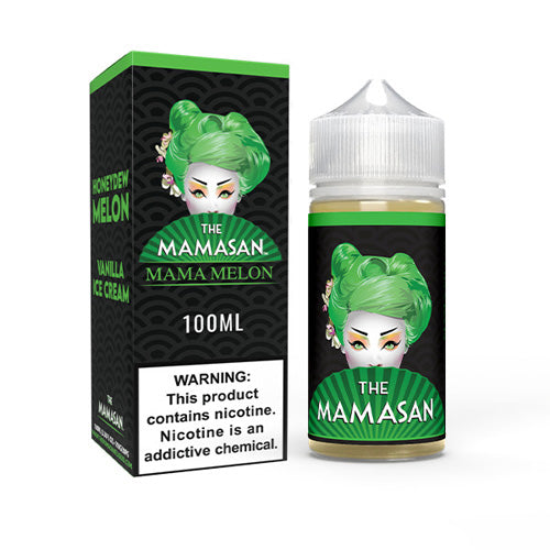 Mamasan (LIQ FB)(100mL)  -  Qty per pack 1 Mama Melon (Honeydew Melon) 00mg