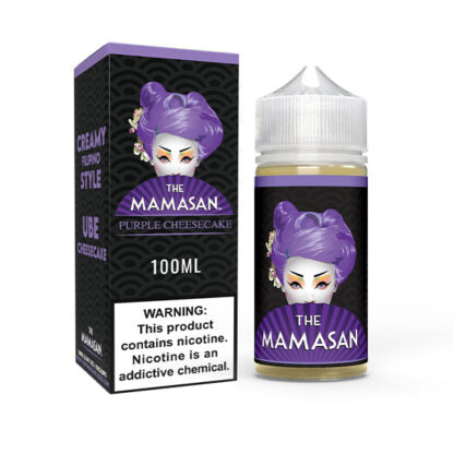 Mamasan (LIQ FB)(100mL)  -  Qty per pack 1 Purple Cheesecake (Taro Cheesecake) 00mg