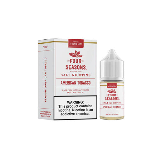 Four Seasons (LIQ Salt)(30mL)  -  Qty per pack 1 American Tobacco 30mg