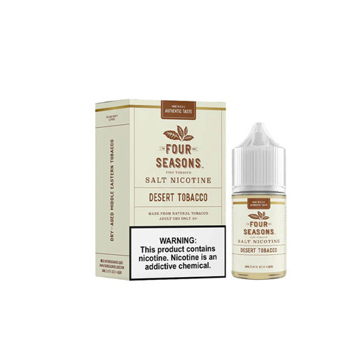 Four Seasons (LIQ Salt)(30mL)  -  Qty per pack 1 Desert Tobacco 30mg