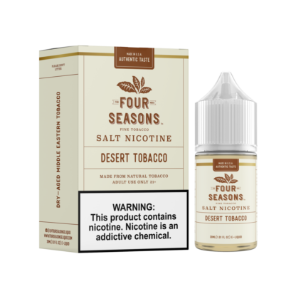 Four Seasons (LIQ Salt)(30mL)  -  Qty per pack 1 Desert Tobacco 30mg