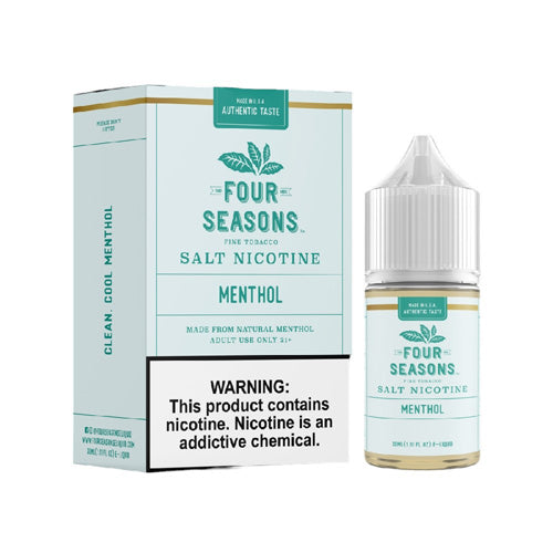 Four Seasons (LIQ Salt)(30mL)  -  Qty per pack 1 Menthol 30mg