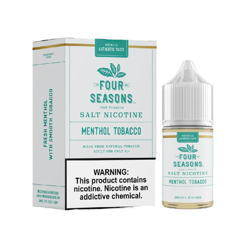 Four Seasons (LIQ Salt)(30mL)  -  Qty per pack 1 Menthol Tobacco 30mg