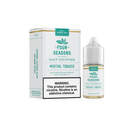 Four Seasons (LIQ Salt)(30mL)  -  Qty per pack 1 Menthol Tobacco 30mg