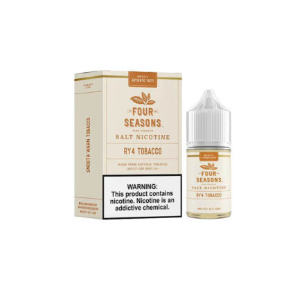 Four Seasons (LIQ Salt)(30mL)  -  Qty per pack 1 Ry4 Tobacco 30mg