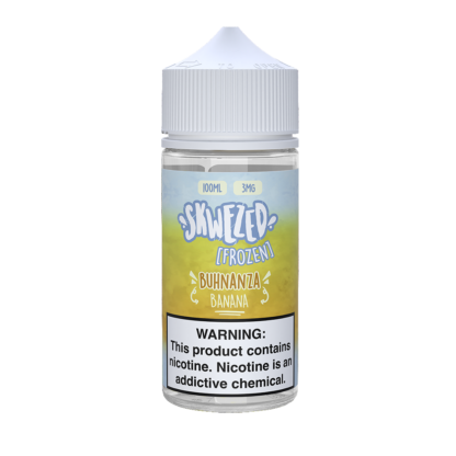 Skwezed (LIQ FB)(100mL) Frozen  -  Qty per pack 1 Buhnanza (Banana Ice) 00mg