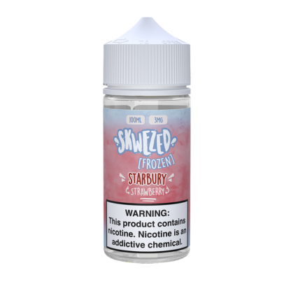 Skwezed (LIQ FB)(100mL) Frozen  -  Qty per pack 1 Starbury (Strawberry Ice) 00mg