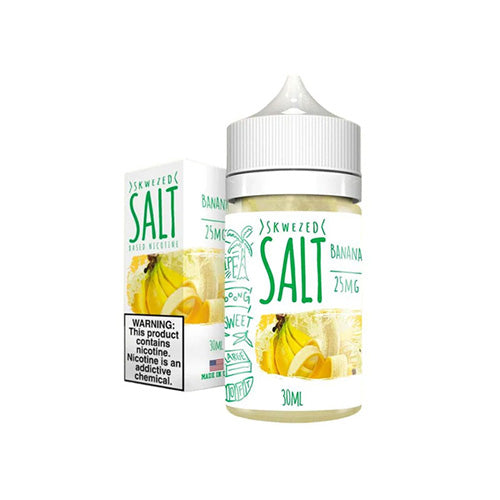 Skwezed (LIQ Salt)(30mL)  -  Qty per pack 1 Buhnanza (Banana) 25mg