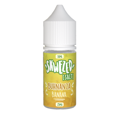 Skwezed (LIQ Salt)(30mL)  -  Qty per pack 1 Buhnanza (Banana) 25mg