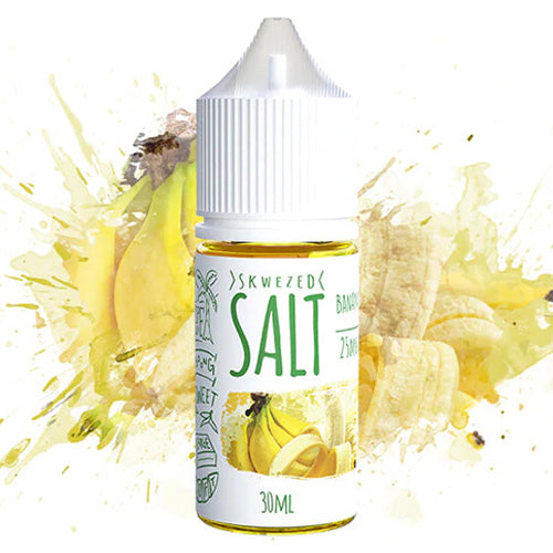 Skwezed (LIQ Salt)(30mL)  -  Qty per pack 1 Buhnanza (Banana) 50mg