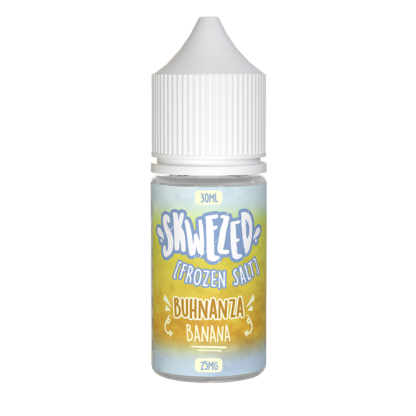 Skwezed (LIQ Salt)(30mL) Frozen  -  Qty per pack 1 Buhnanza (Banana Ice) 50mg