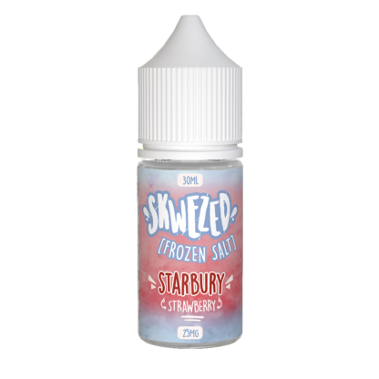 Skwezed (LIQ Salt)(30mL) Frozen  -  Qty per pack 1 Starbury (Strawberry Ice) 25mg